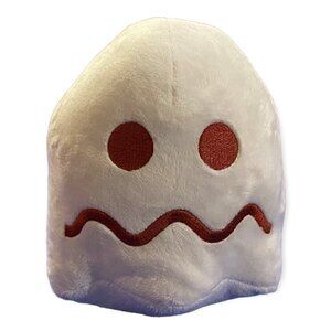 Bandai Namco Ms. Pac-Man 7" White Pellet Plush Ghost Licensed Plush Video Game